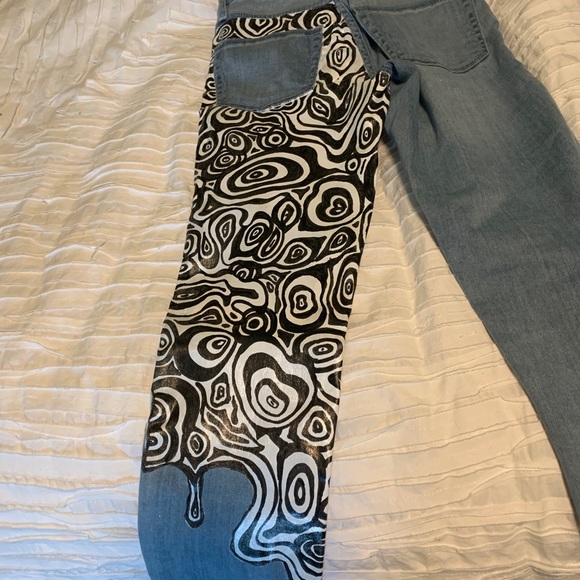 Gains painted skinny jeans - Picture 1 of 4